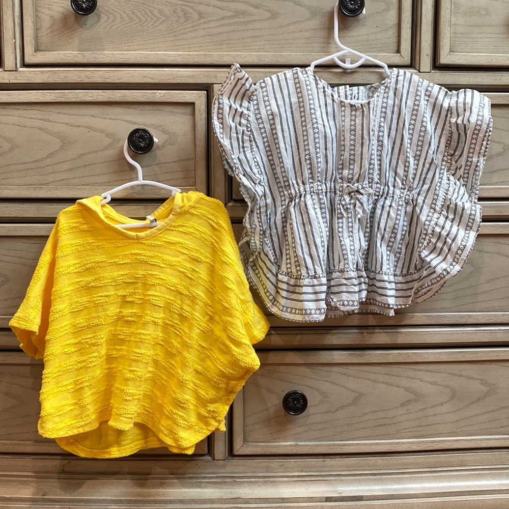 Janie and Jack bathing suit coverups